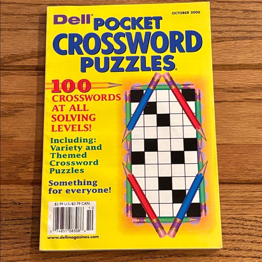 Dell Pocket Crossword puzzles - Picture 3 of 14